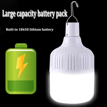 Camping LED de Luz de USB Recarregável LED Lâmpadas Noite, Luz de Emergência de poupança de Energia Lâmpadas de Lanterna Acampando Portátil