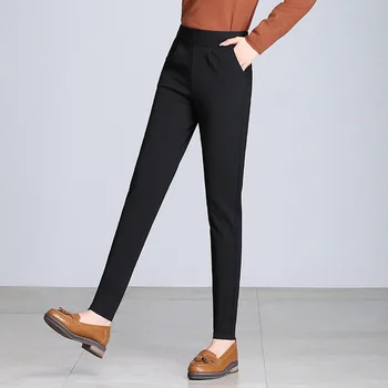 streetwear Verão as mulheres de calças com cintura alta calças de harém de mulheres de calças femininas solto mulher de calças femininas roupas 5xl