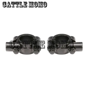 Alumínio Moto Esquerda para a Direita Scooter Monte Espelho Titulares 2PCS 10 mm 7/8